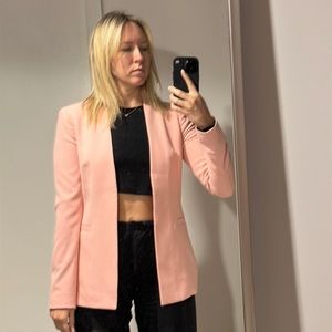 Alice and Olivia bubblegum pink blazer